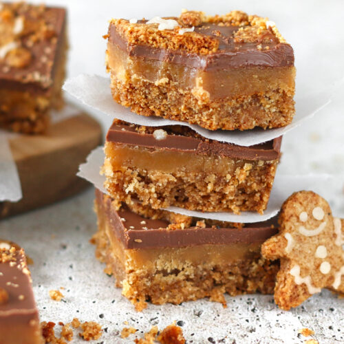 Koolhydraatarme millionairs gingerbread met heavenly dark