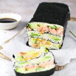 koolhydraatarme sushi cake
