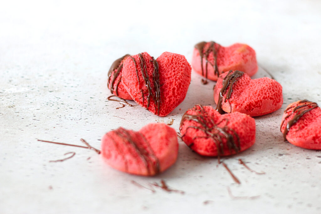 Koolhydraatarme red velvet cakejes Koolhydraatarme red velvet cakejes