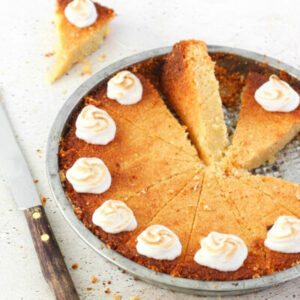 koolhydraatarme sinas meringue boterkoek