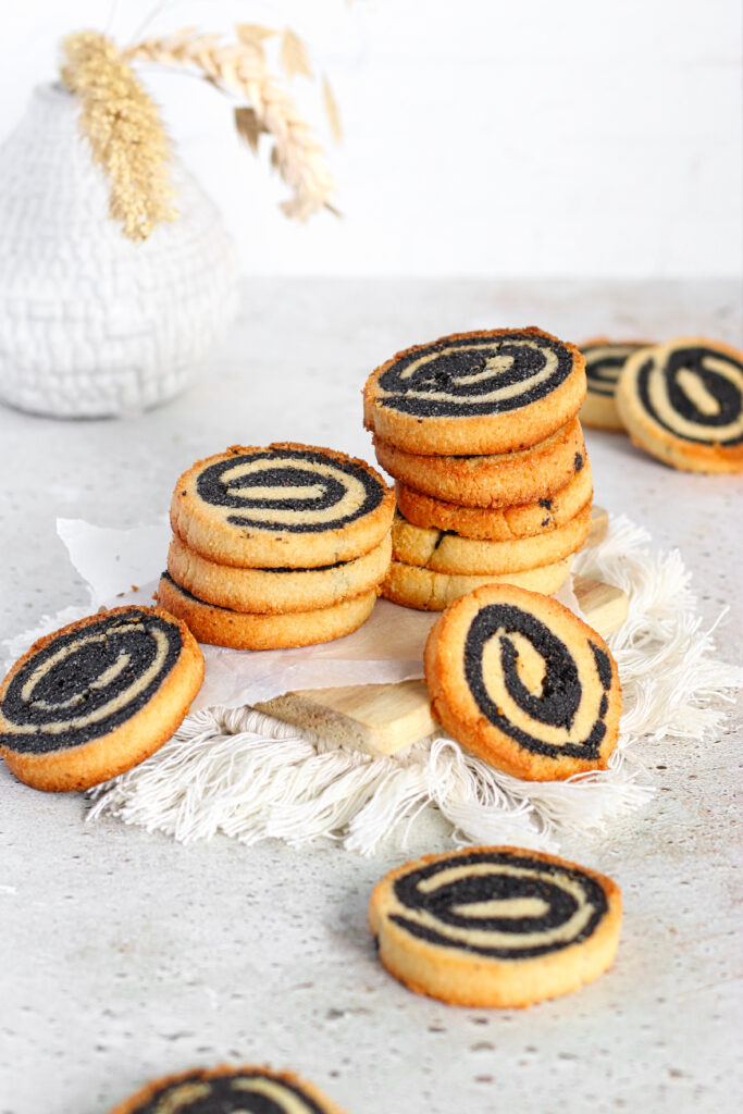 recept voor koolhydraatarme swirl cookies, ook wel pinwheel cookies . 