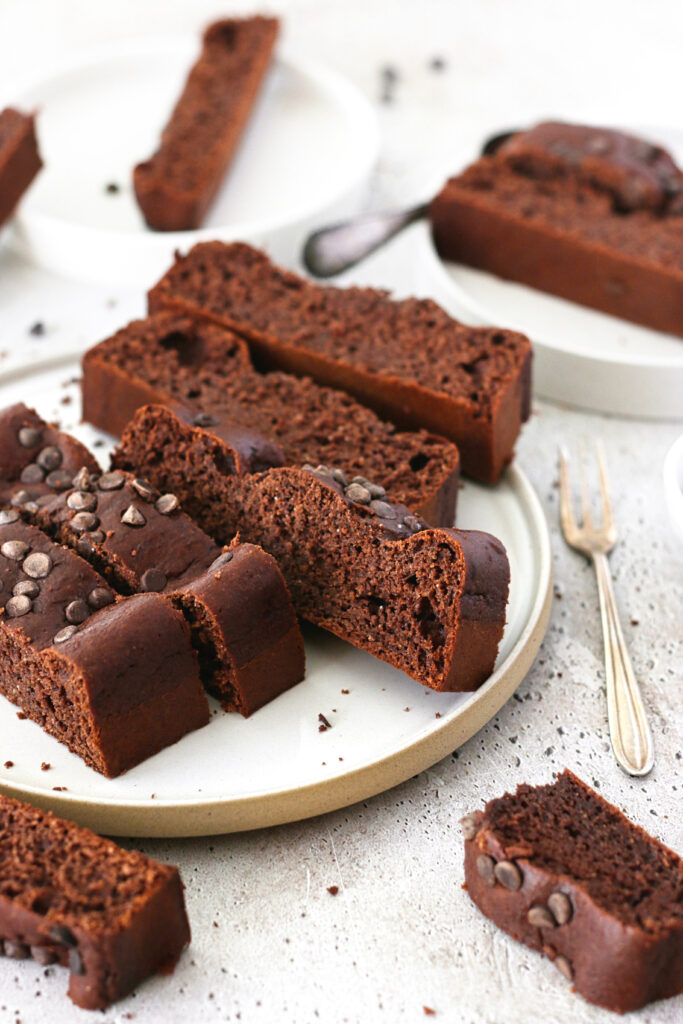 Eiwitrijke smeuïge chocoladecake