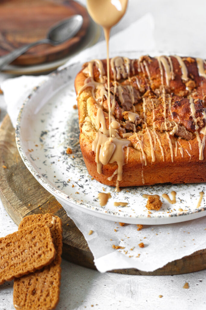 eiwitrijke speculoos bananenbrood