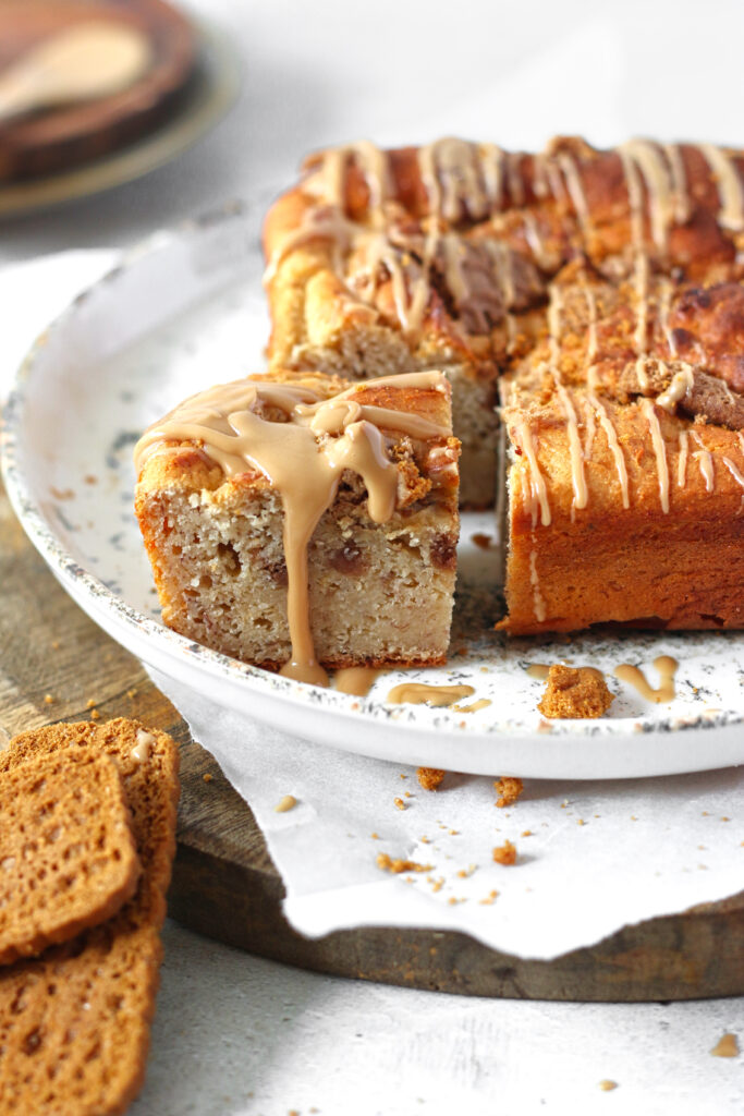 eiwitrijke speculoos bananenbrood