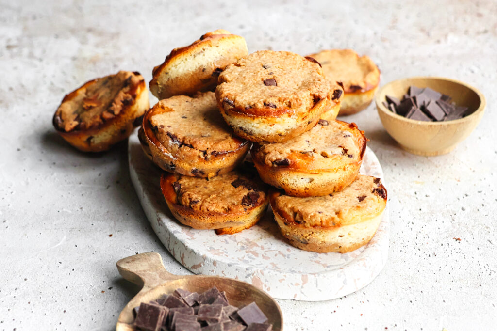 Suikervrije cookie dough cheesecake koeken