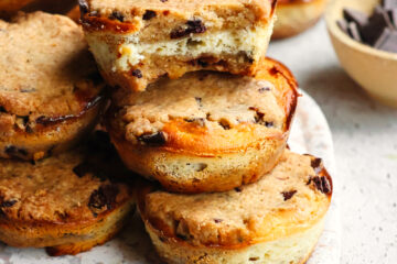 Suikervrije cookie dough cheesecake bites